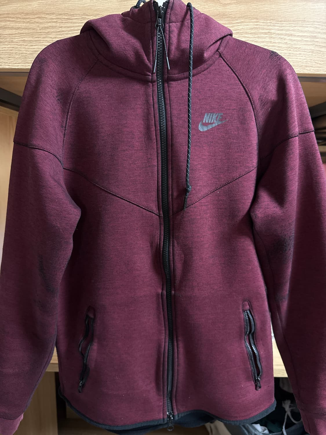 나이키 테크팩 버건디 s  상품이미지1