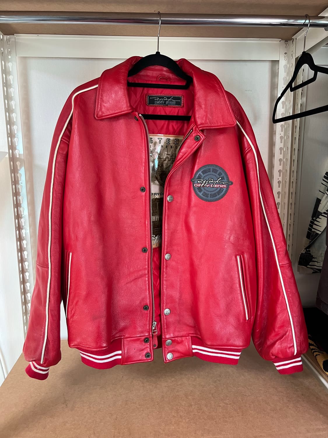 빈티지 가죽자켓 상품이미지1