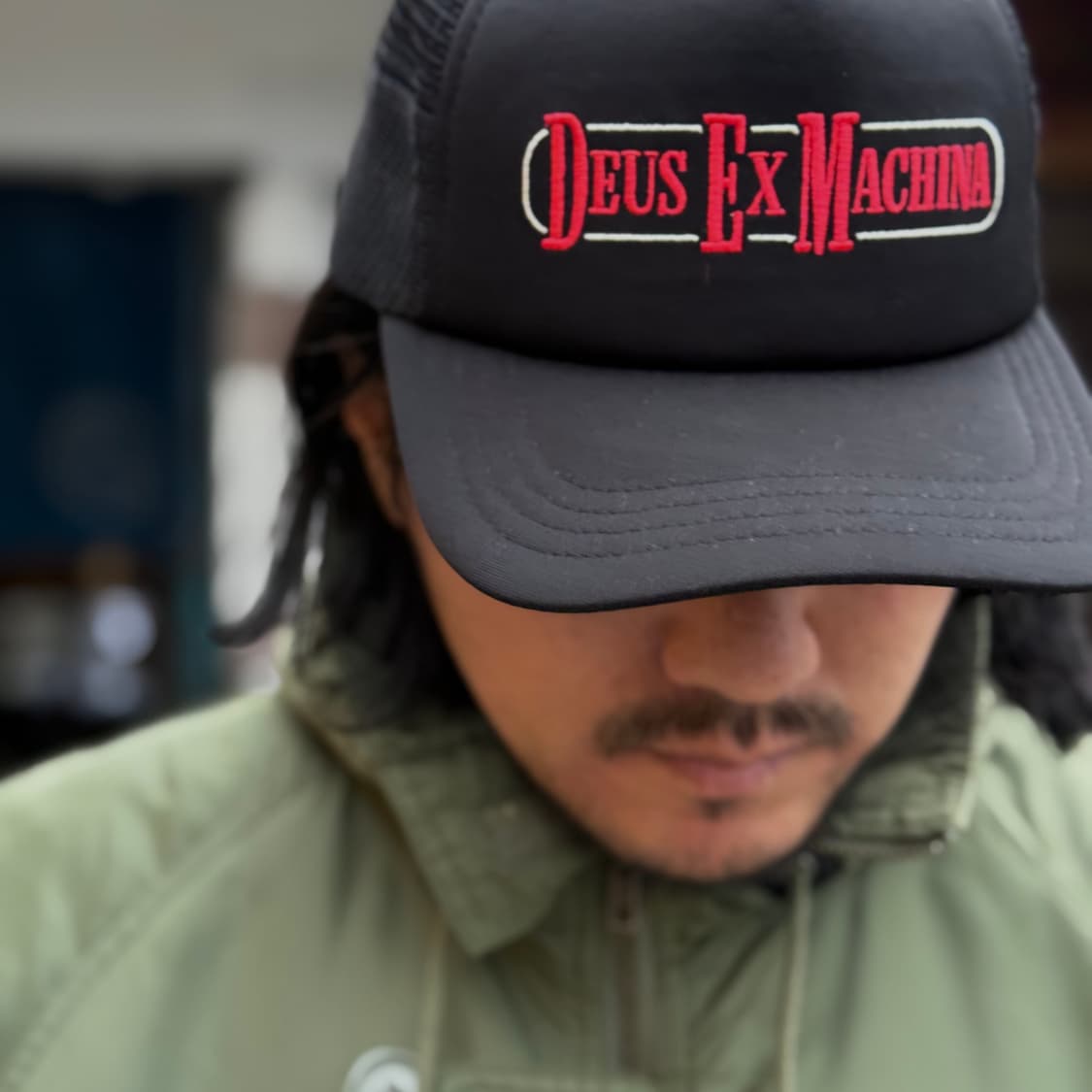 데우스 엑스 마키나 엔젤헤드 트러커 블랙 OS 상품이미지9