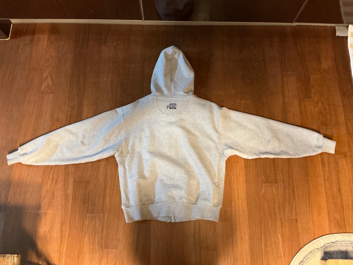 PUNK&YO 펑크앤요 후드집업 그레이 M 상품이미지2