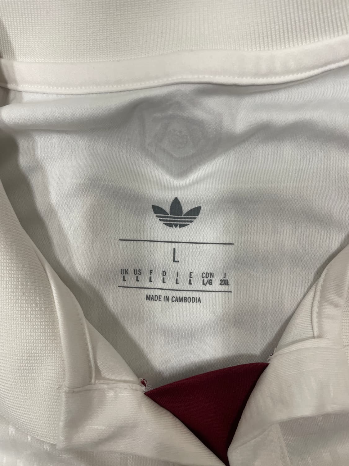 아스날 25/26 써드 유니폼 US L 사이즈 팝니다 상품이미지2