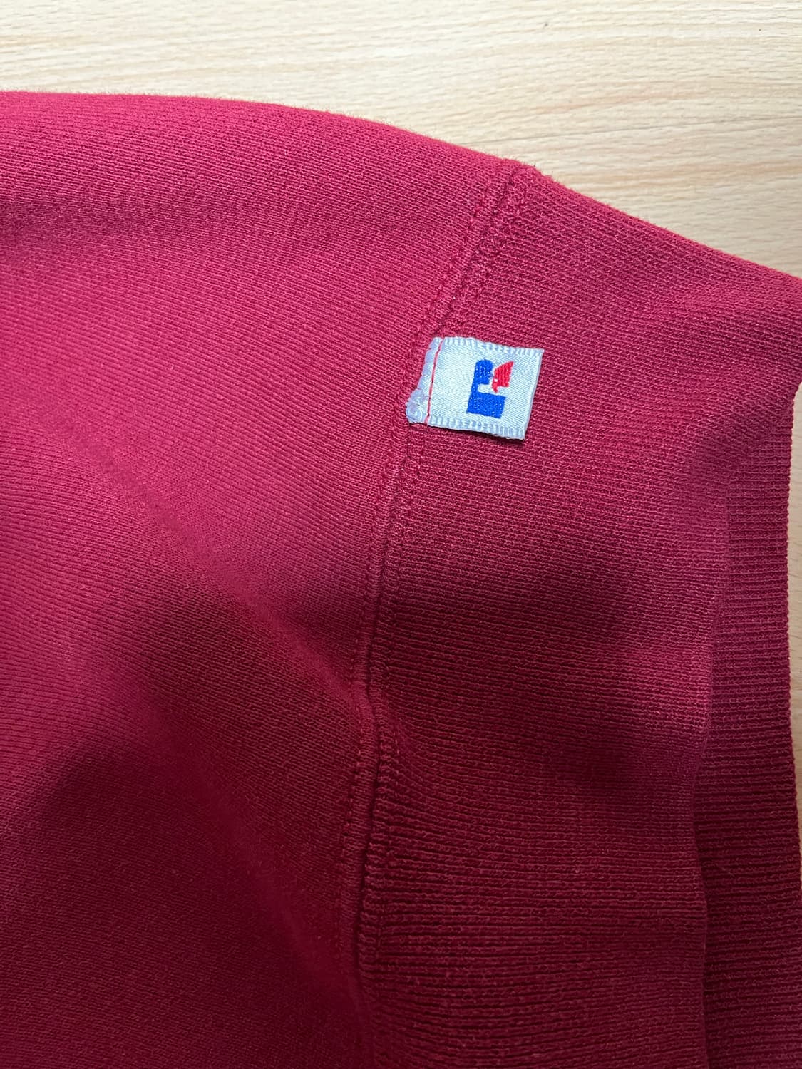 러셀 애슬레틱 90s 빈티지 스웻셔츠 레드 상품이미지5