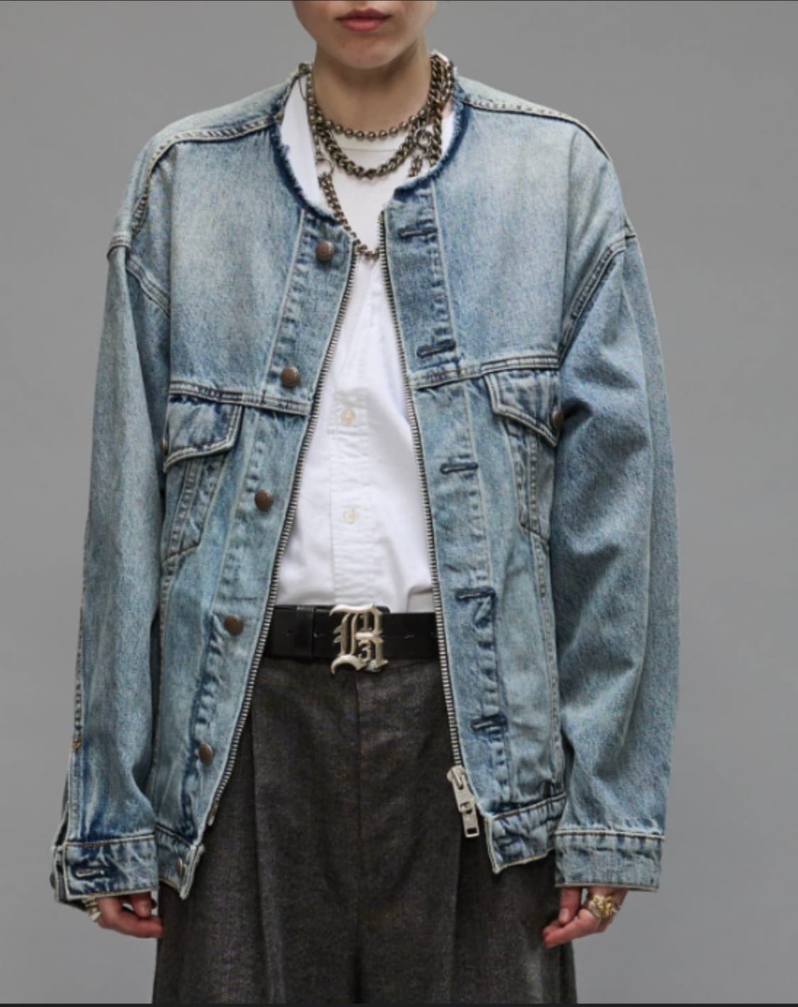 R13 데님 자켓 새상품 상품이미지6