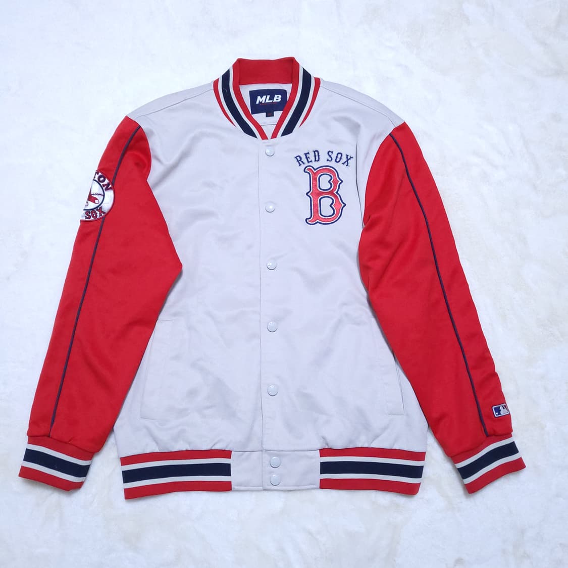 MLB  레드삭스 항공점퍼 100 0302 뽀샤샤 상품이미지1