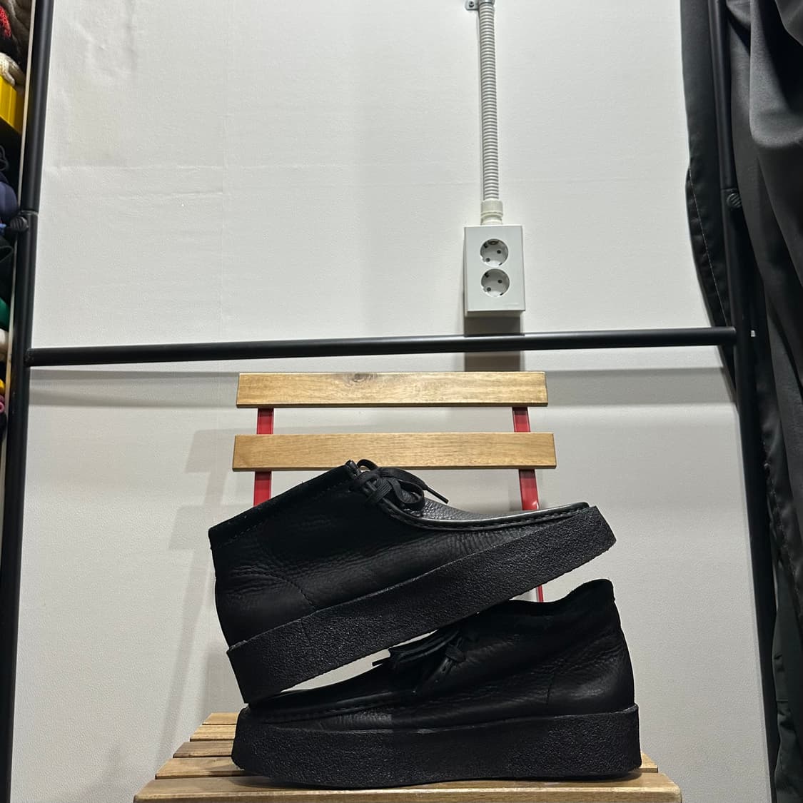 290) 클락스 부츠 남성 남자 부츠 왈라비 컵 블랙 레더  상품이미지7