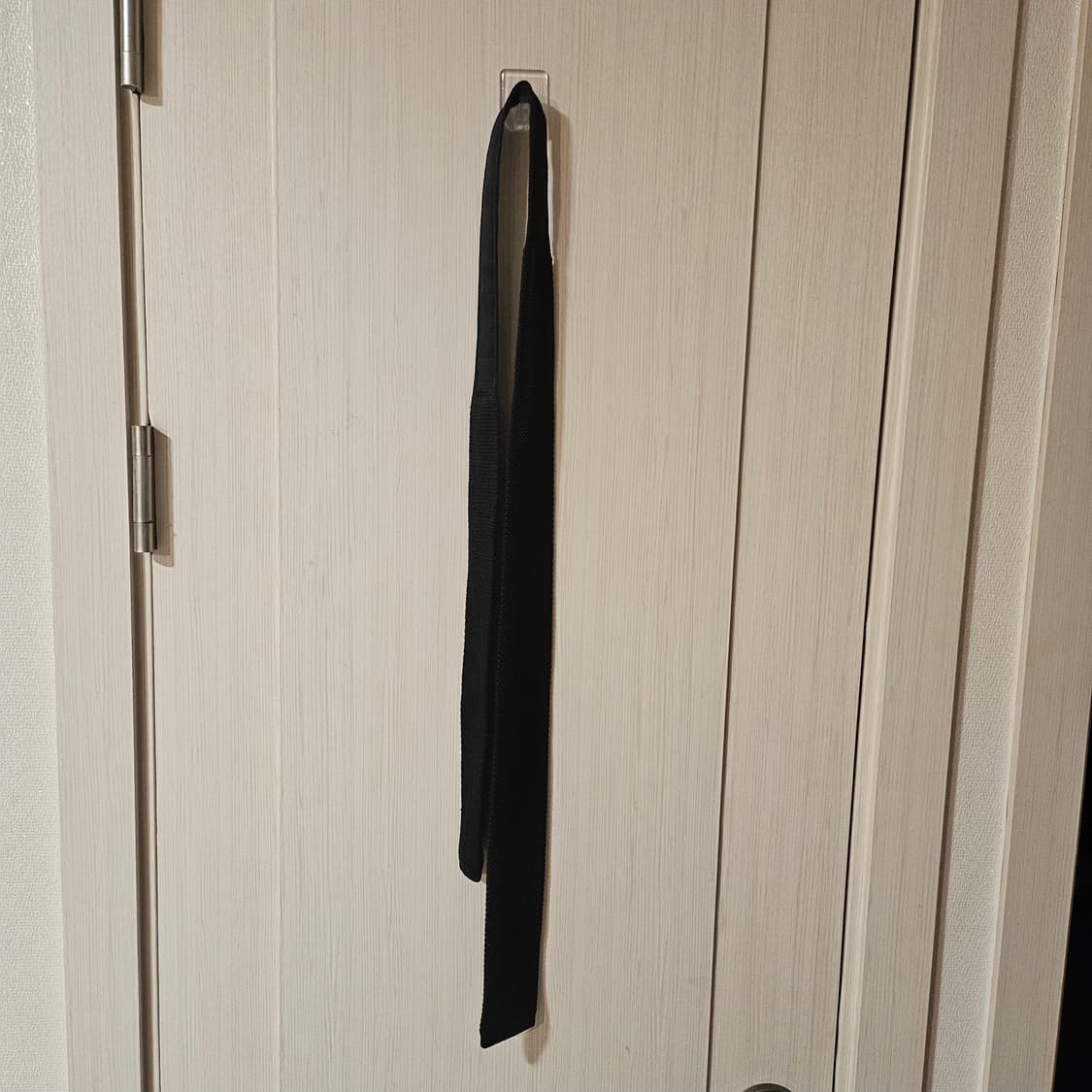 [실착1~2회미만] 무신사스탠다드 - 솔리드 니트 타이 [블랙 - FRE 상품이미지3