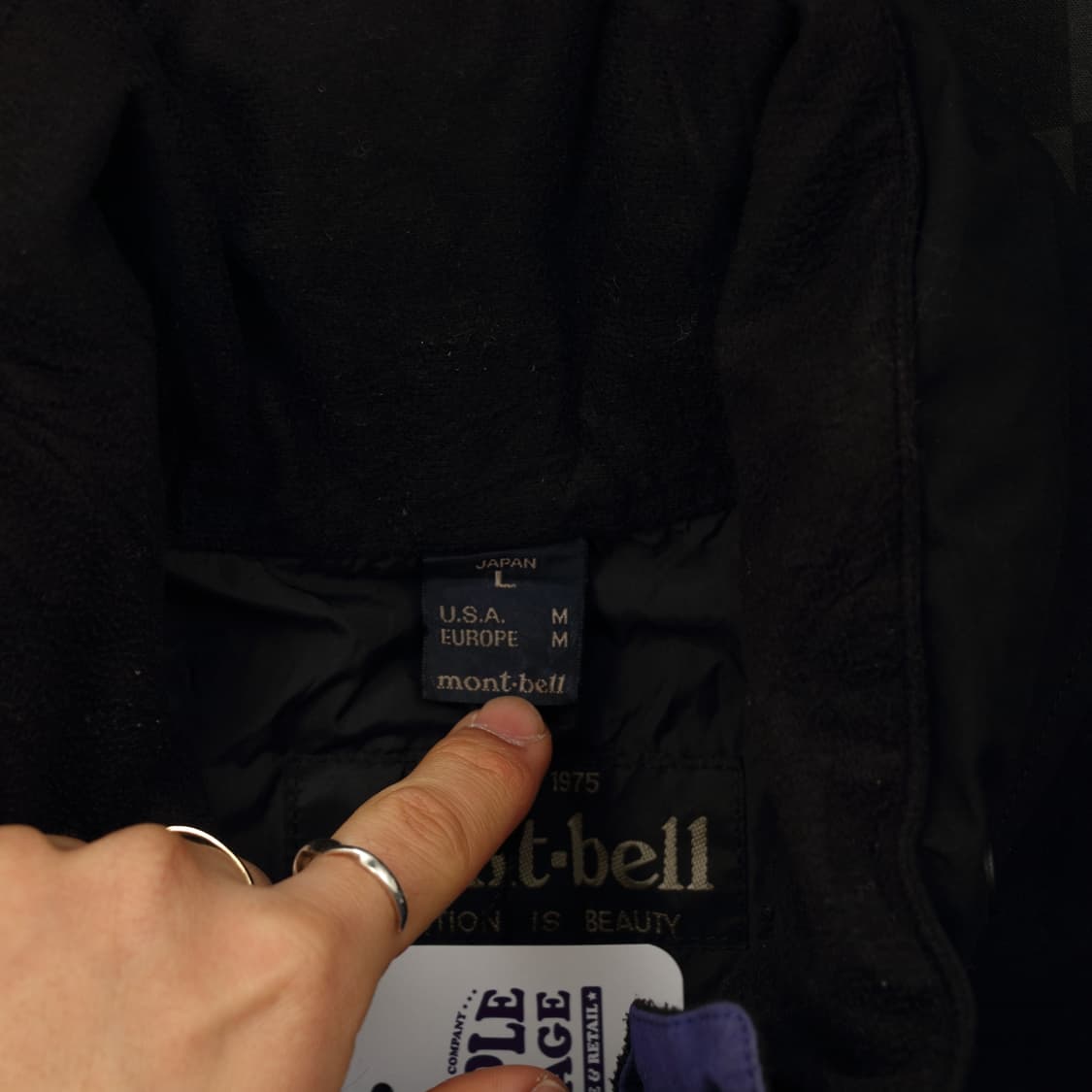 재팬 몽벨 신슐레이트 고어택스 자켓 XL B105  상품이미지4