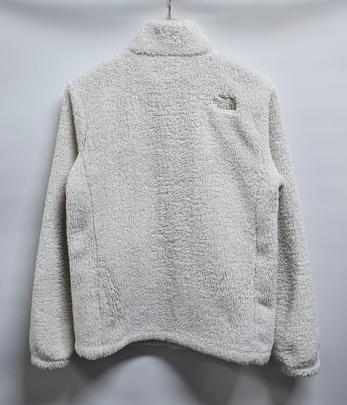 노스페이스 아이보리 뽀글이 플리스 집업 S 90 상품이미지2