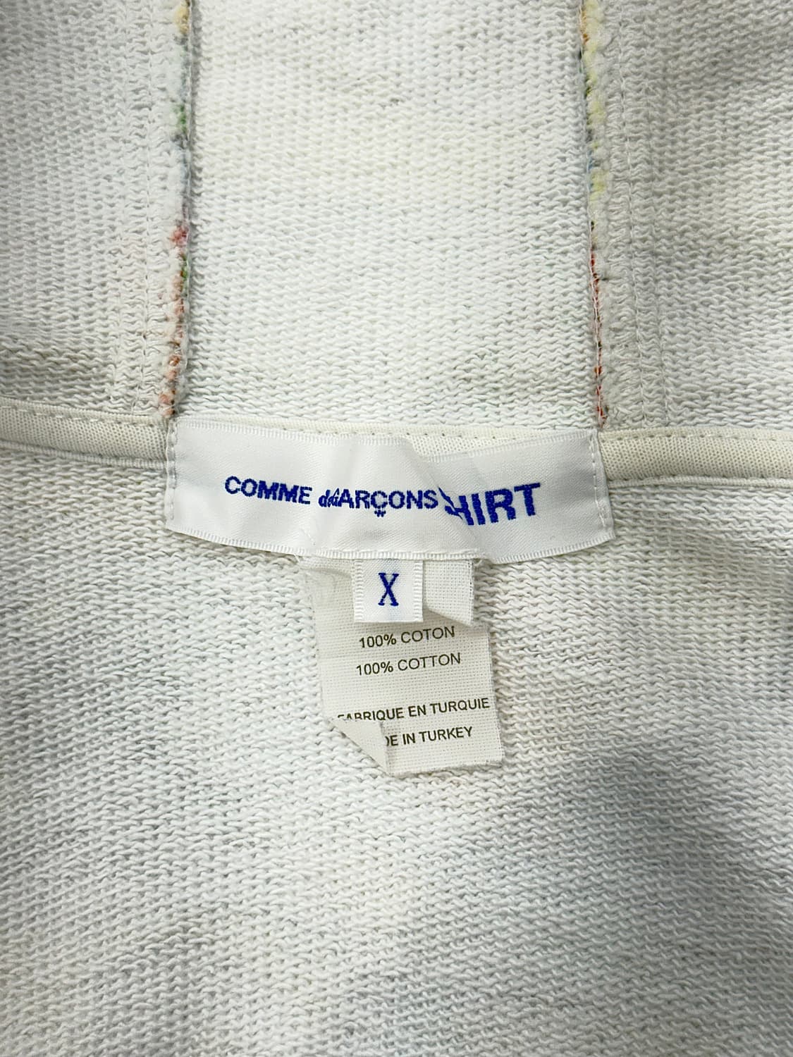 꼼데가르송 셔츠 카툰 프린팅 풀 지퍼 후디 스웨트 자켓 상품이미지7