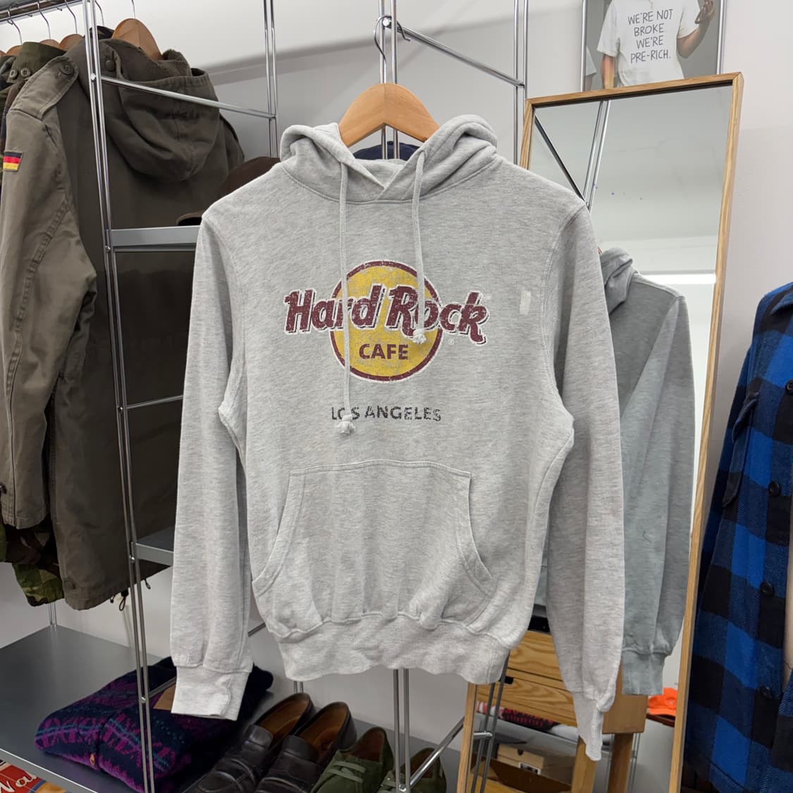 하드락카페 로스앤젤레스 스웻후드티 (M) 상품이미지2