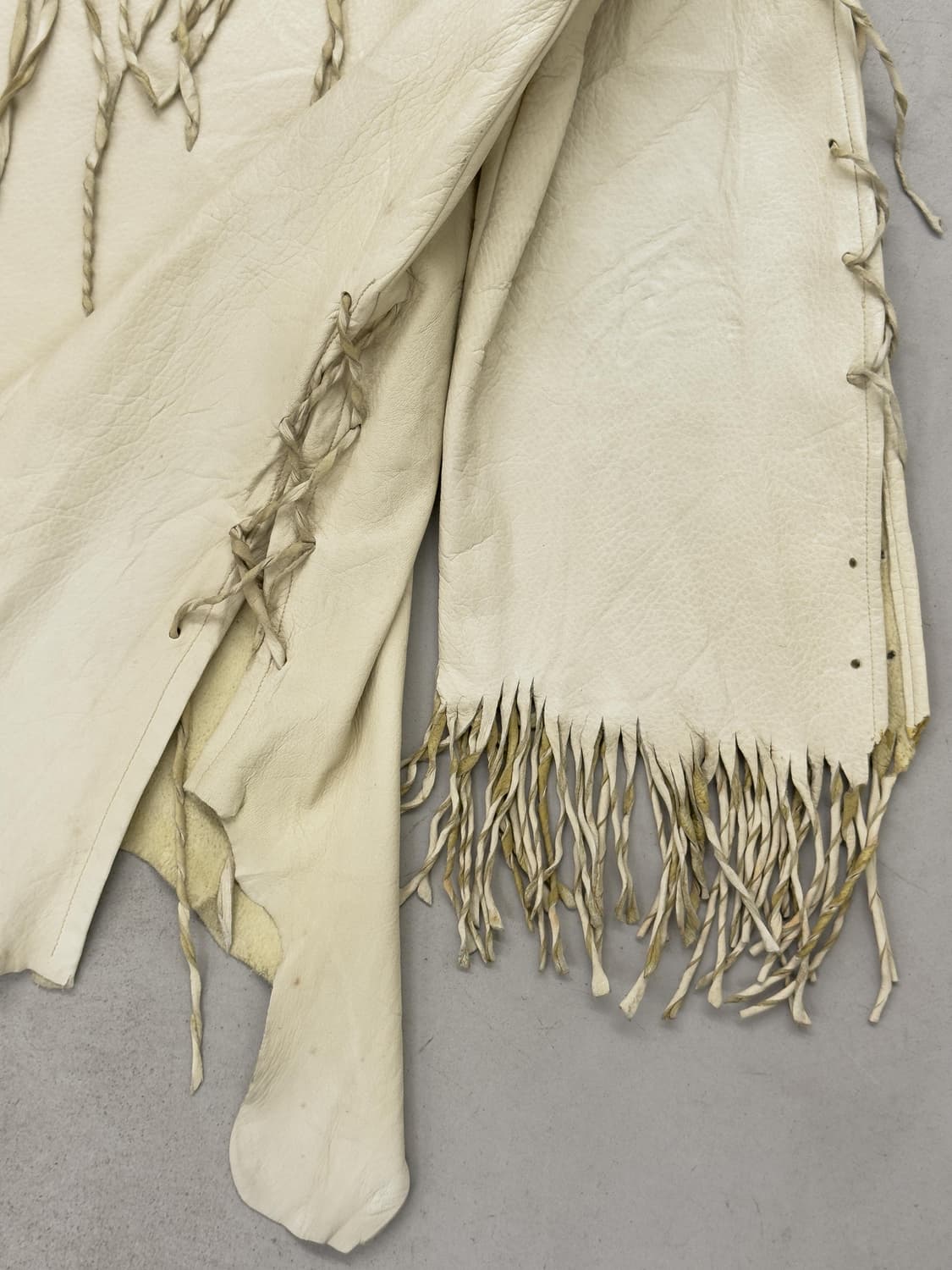 70s ‘Runner Horse’  웨스턴 벅스킨 프린지 셔츠 상품이미지8