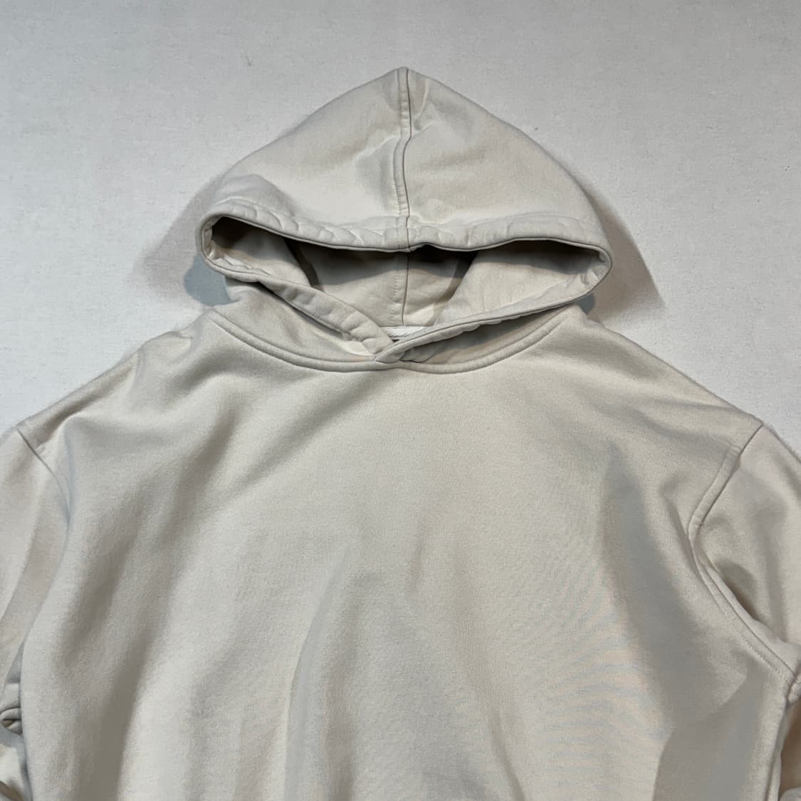 F) 마뗑킴 아이보리 헤비웨이트 후드티 상품이미지3