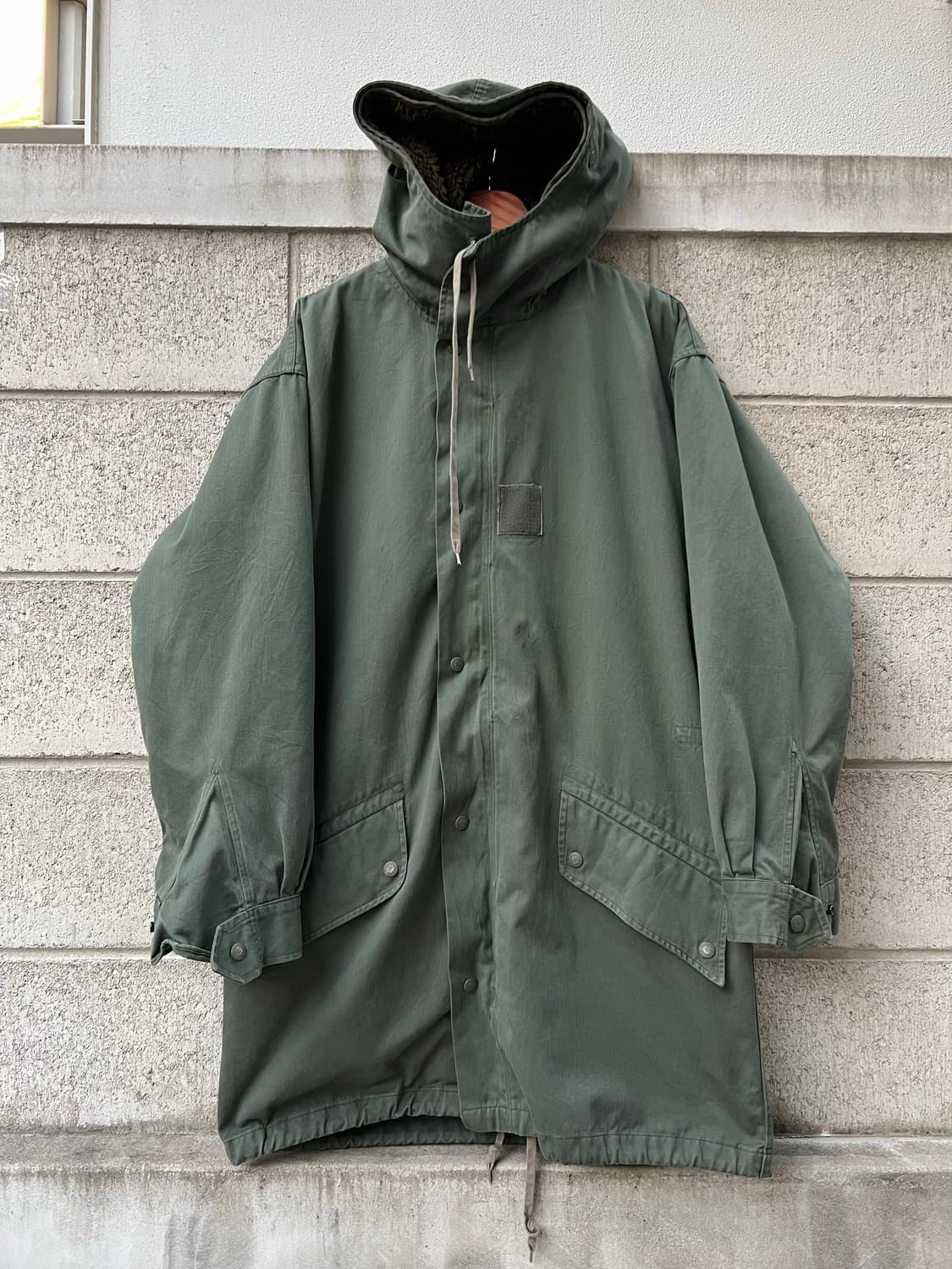 1970/80s FRENCH ARMY F-1 공군모즈파카 오리지널개파카 상품이미지1