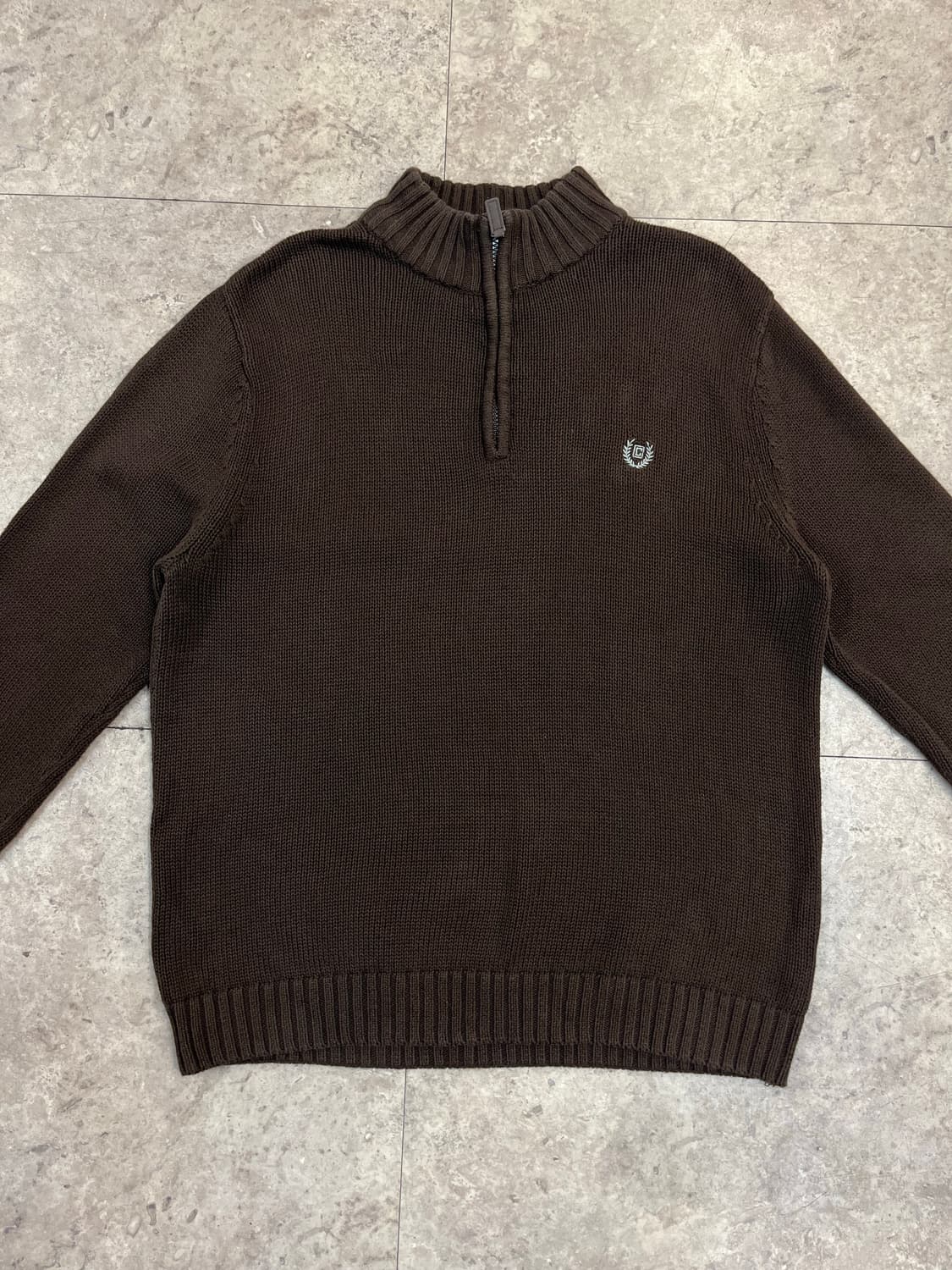 폴로 랄프로렌 챕스 반집업 니트 브라운 XL #csz4031 상품이미지4