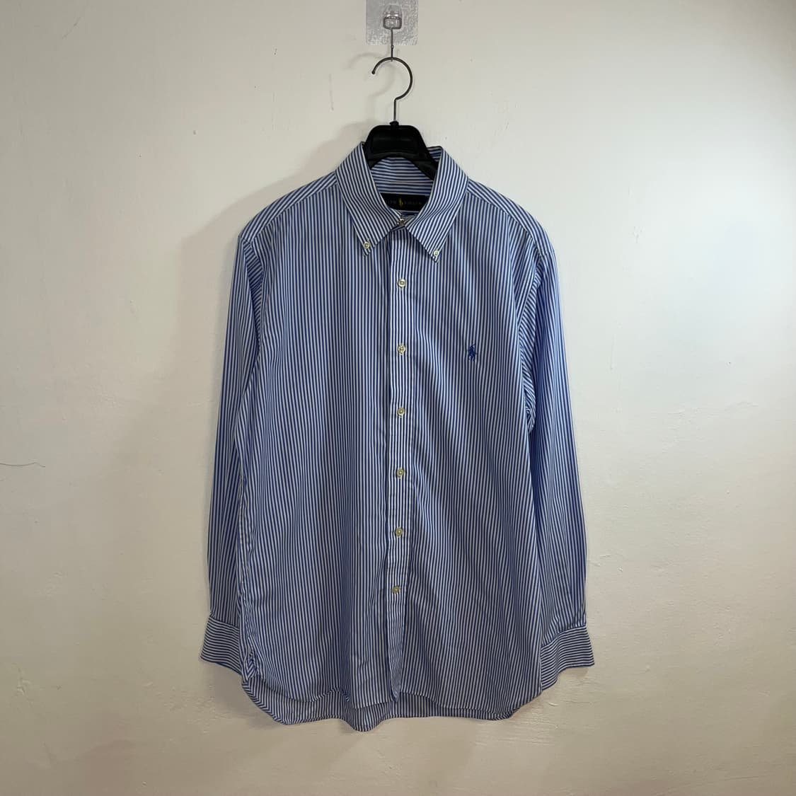 Polo sky blue stripe shirt 상품이미지4