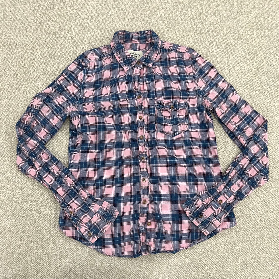 M 아베크롬비 체크 셔츠 남방 0219M 상품이미지1