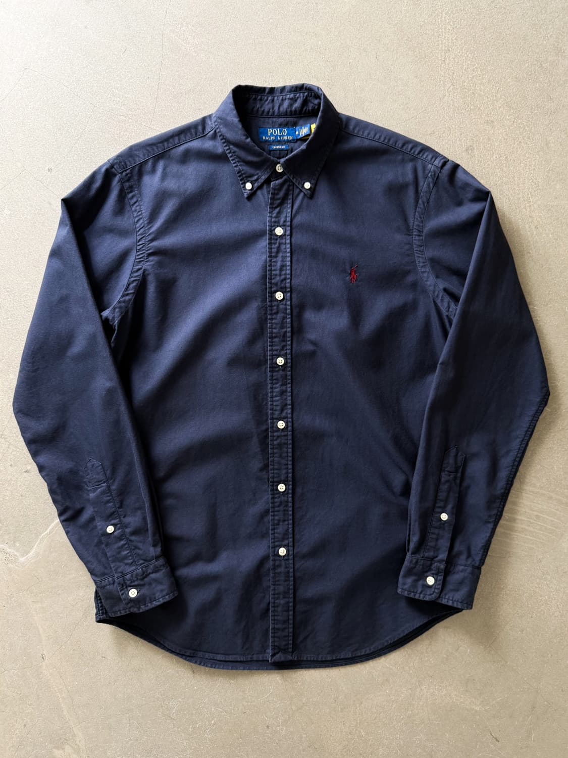 Polo Ralph Lauren Navy Cotton Shirt 상품이미지2