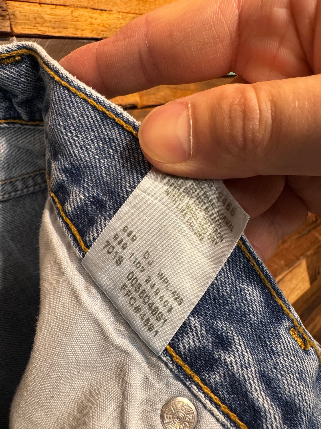 00s Levis 550 Relaxed Fit Denim Pants 상품이미지6