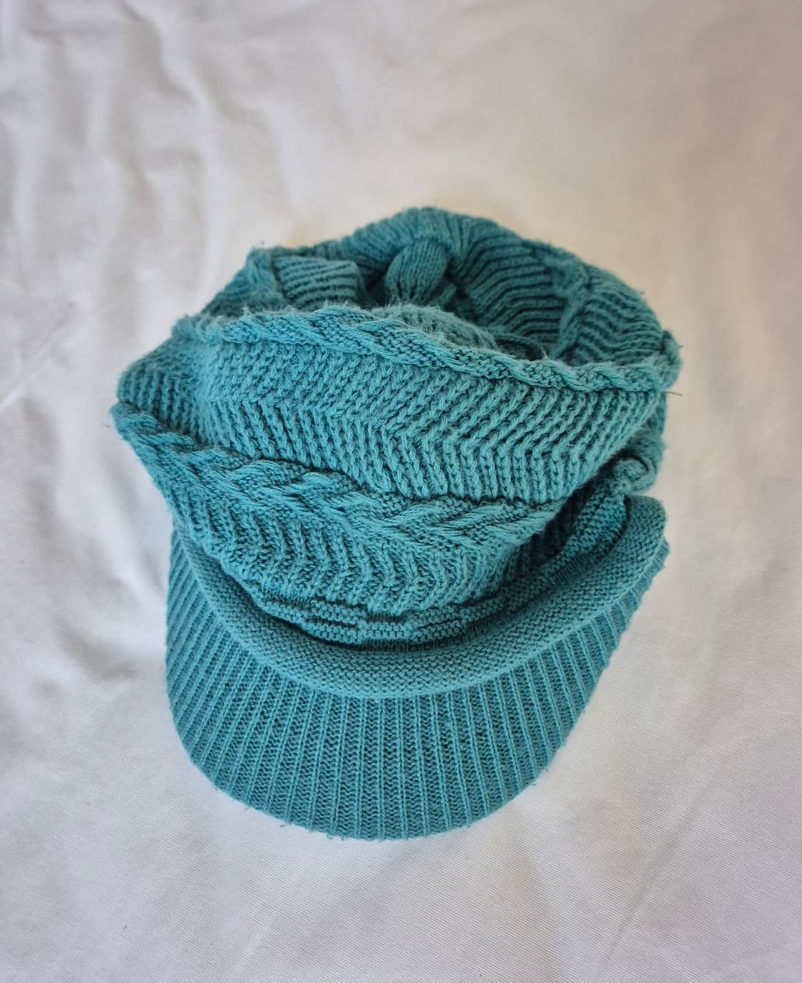 빈티지 차일드매거진 민트 니트캡 비니 상품이미지1