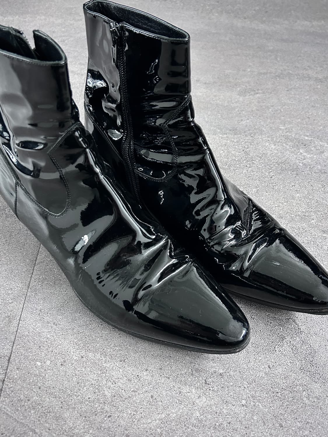 생로랑 에디기 페이던트 앵클 부츠 상품이미지6