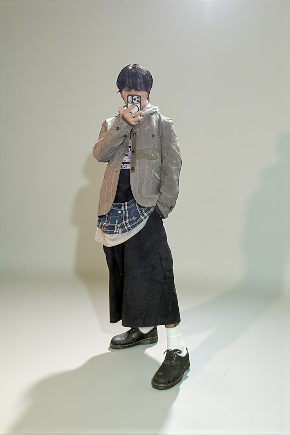 준야와타나베 12SS 패치워크 자켓 상품이미지2