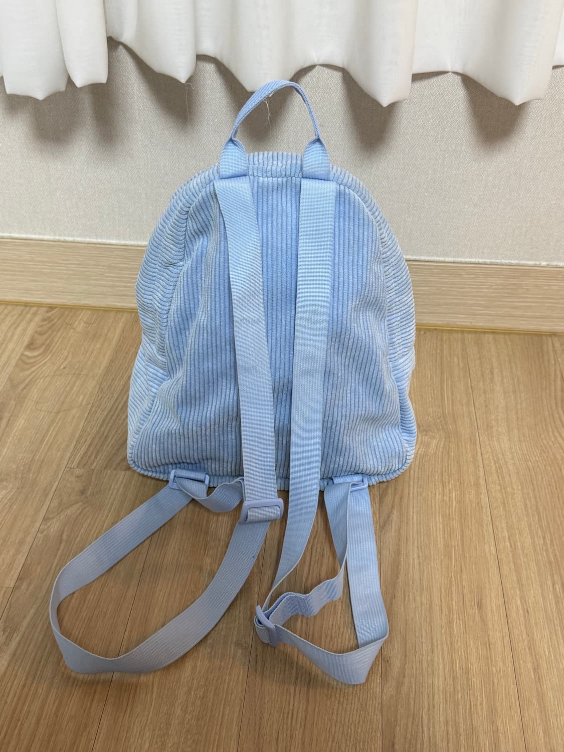 잔스포츠 코듀로이 백팩 미니 블루 상품이미지2
