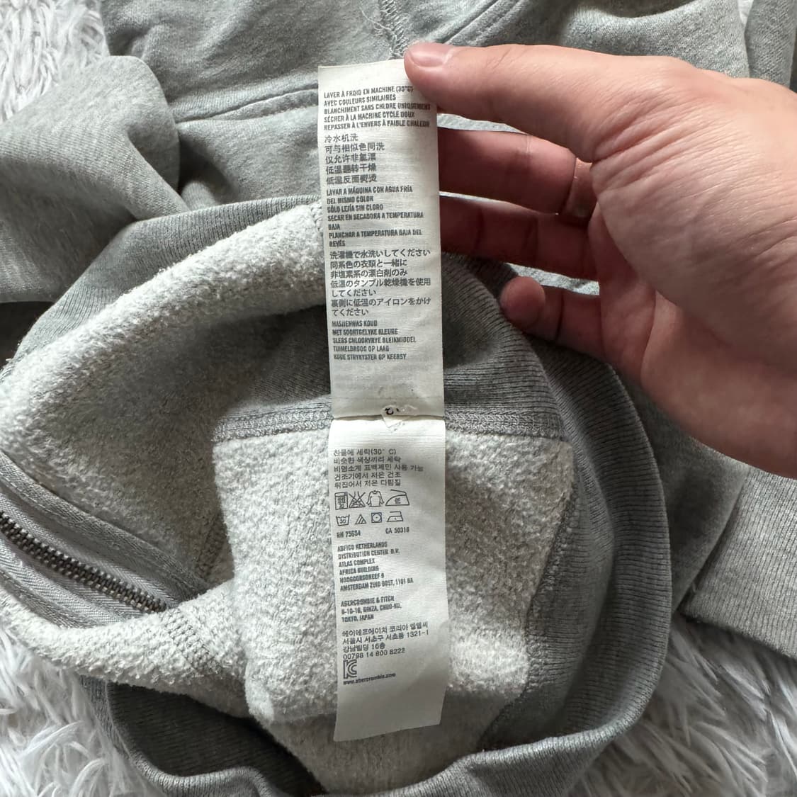 ABERRCROMBIE 일본빈티지 후드집업 아베크롬비 빈티지후드집업 36 상품이미지9