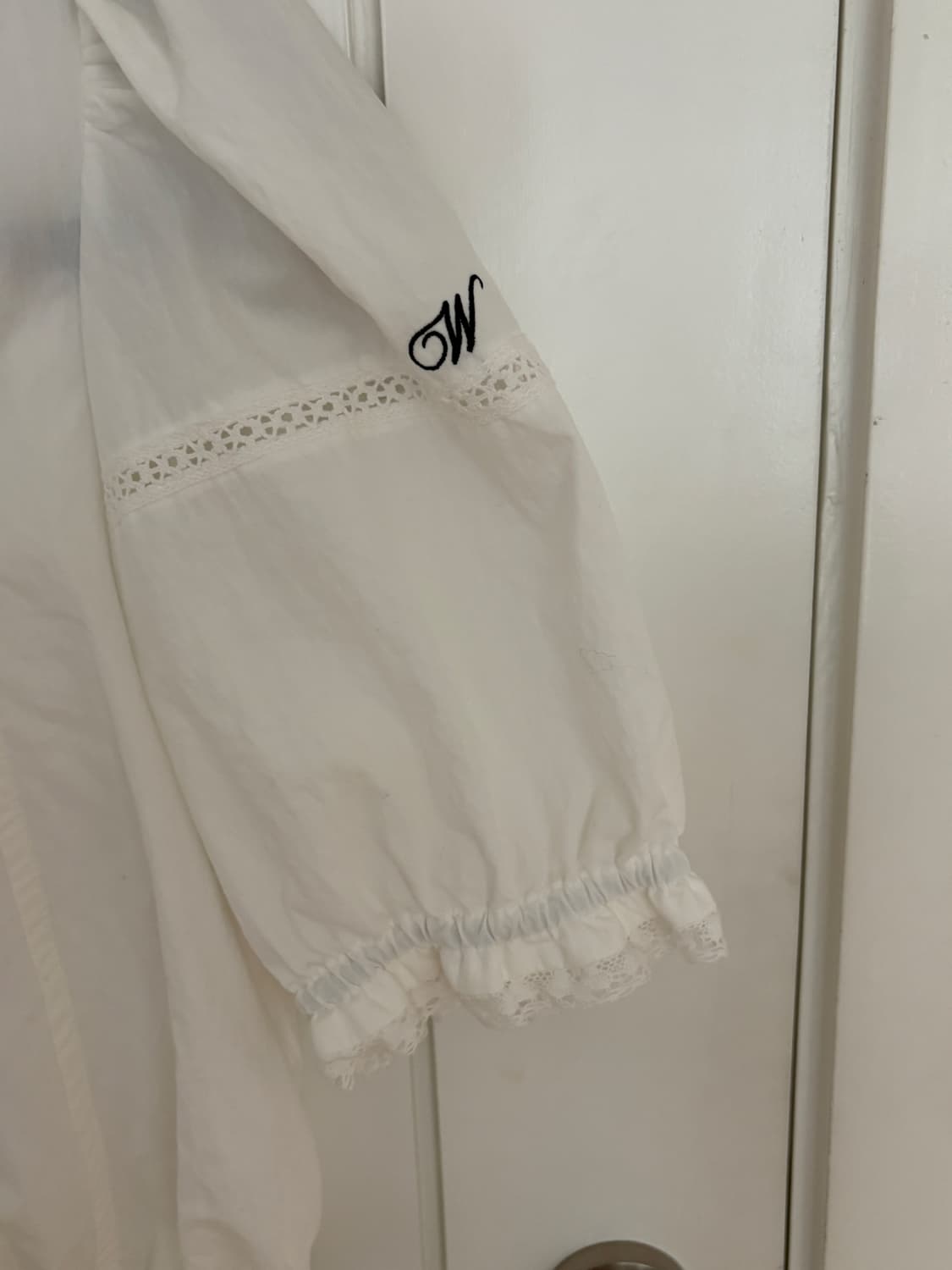 위드아웃썸머 Blanc puff blouse_ivory 상품이미지3