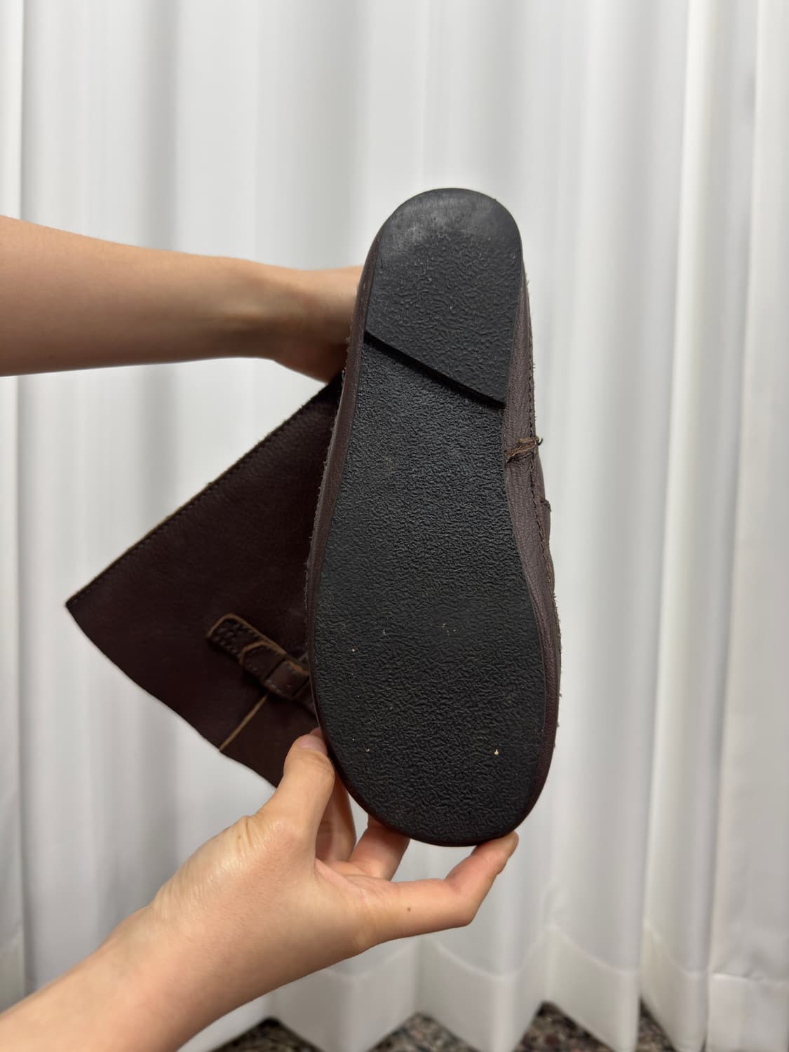 brown leather boots 상품이미지8