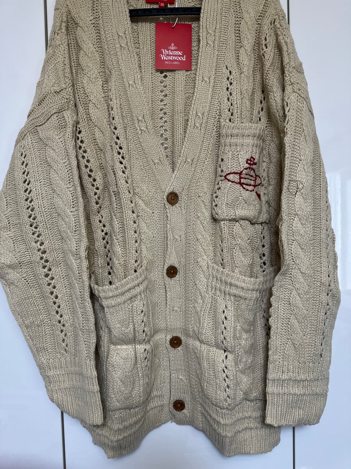 비비안웨스트우드 레드라벨 일본판 울 가디건 남여공용 상품이미지3