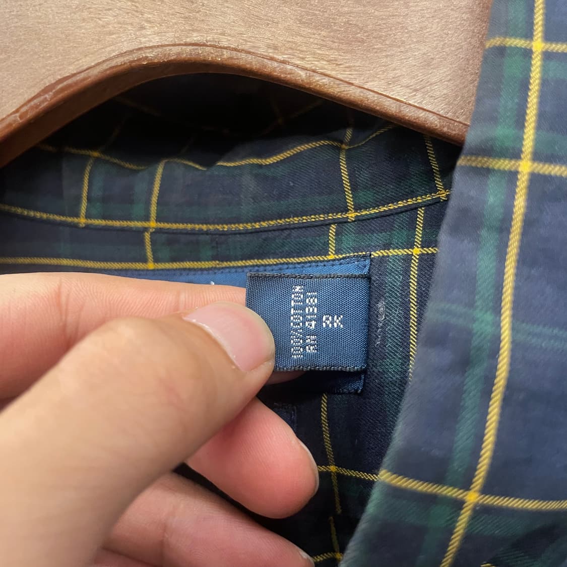 90s 폴로 랄프로렌 클래식 핏 멀티 체크 셔츠 상품이미지7
