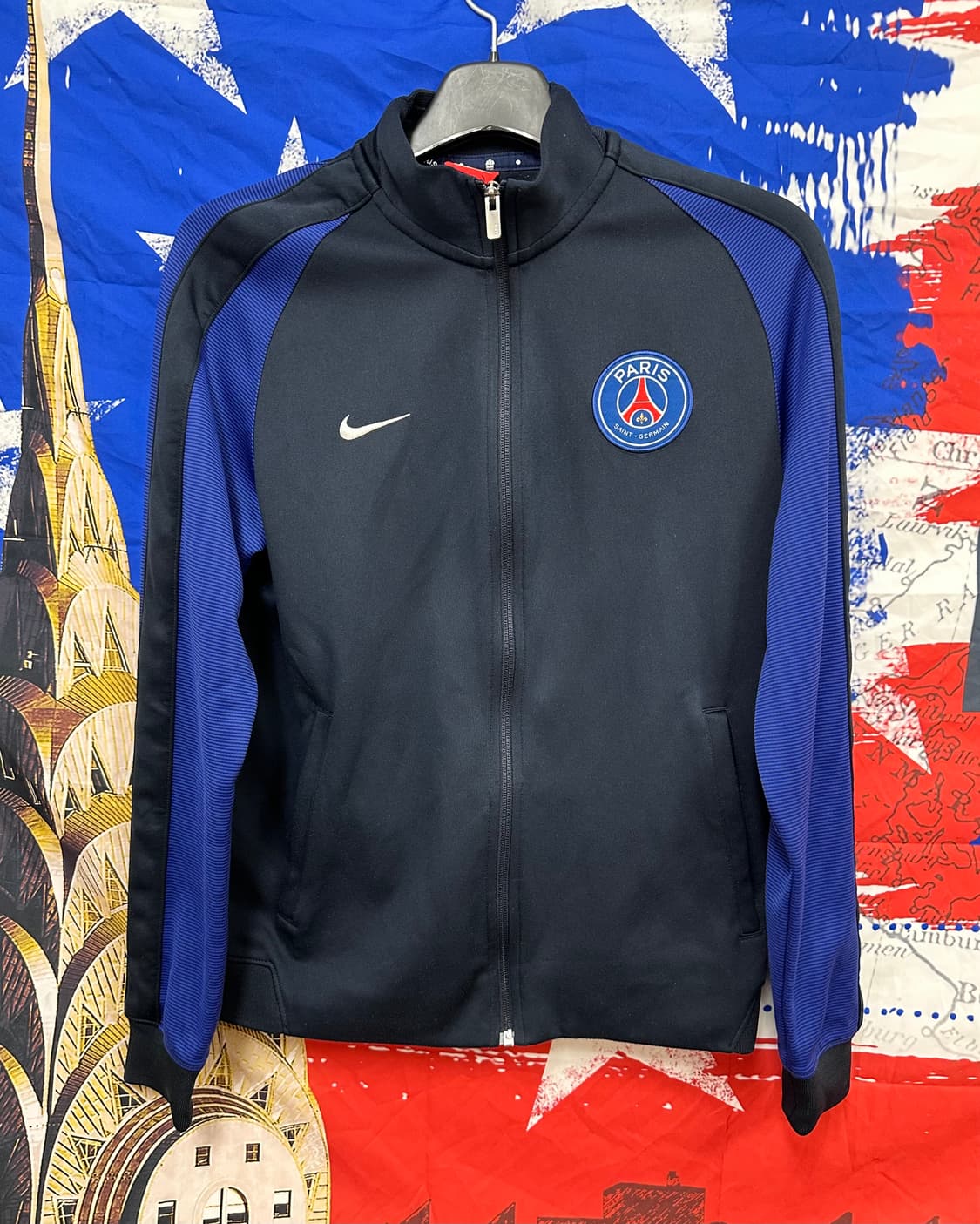 s급 나이키 psg파리생제르망 져지 트랙탑 L100 상품이미지1