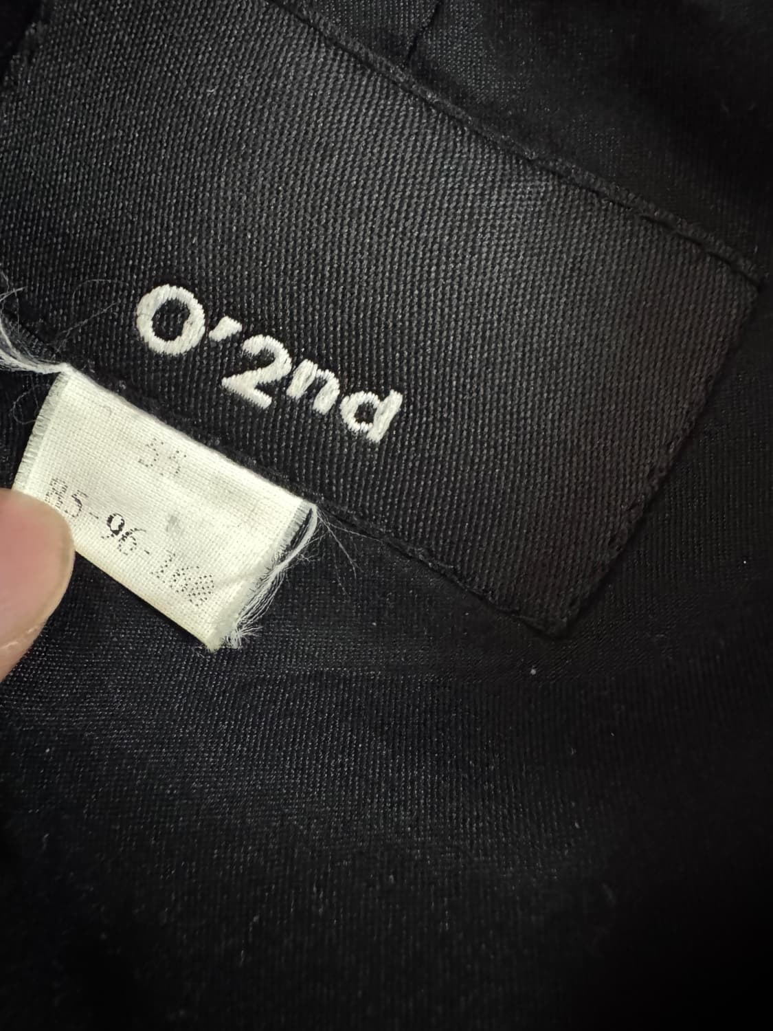 희귀!! 여성 오즈세컨 카라 디테일 울 숏 자켓 상품이미지3