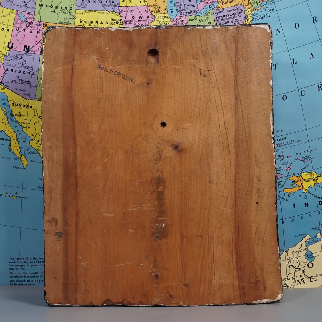 빈티지 소품 Germany 통원목 수제 우드 카빙 상품이미지7