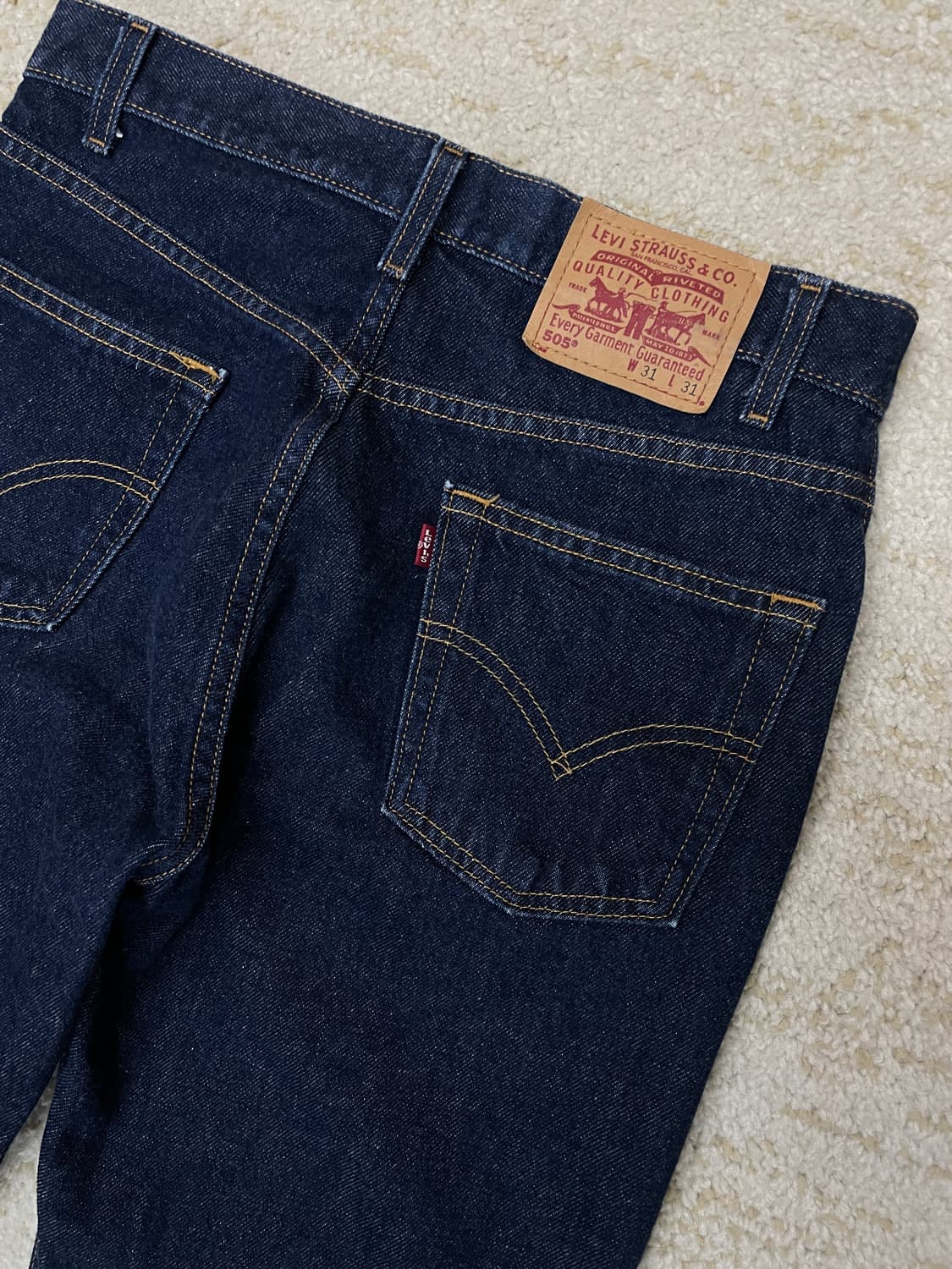 [31x31] 00s 리바이스 505 Levis 레귤러 스트레이트 청바지 상품이미지5