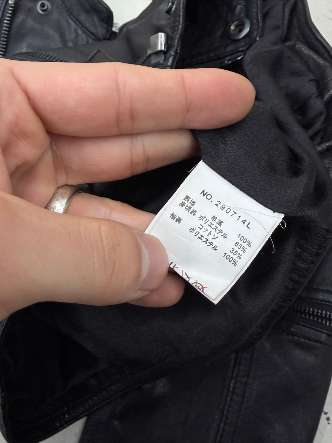 3.1 필립림 바이커 자켓  상품이미지6