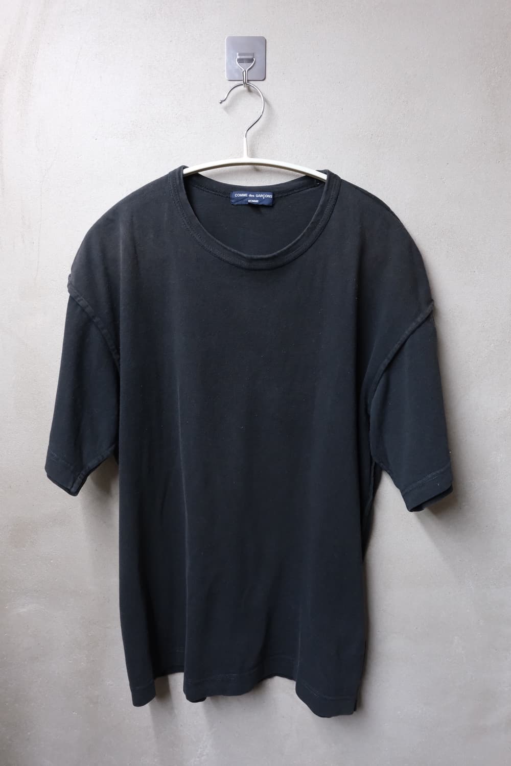 Comme des garcons homme 인사이드 아웃 반팔티 m 상품이미지1