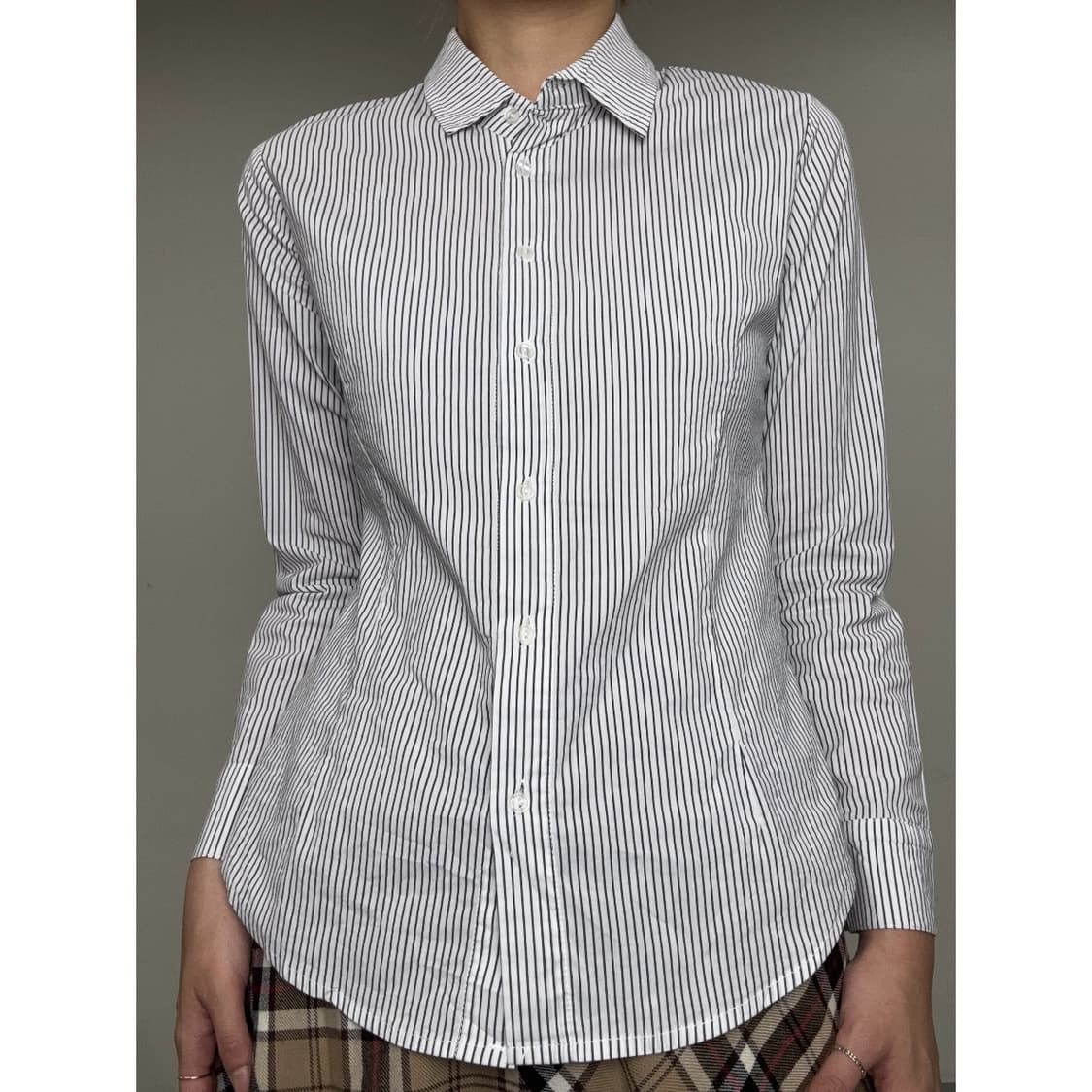 빈티지 스트라이프 셔츠 상품이미지1