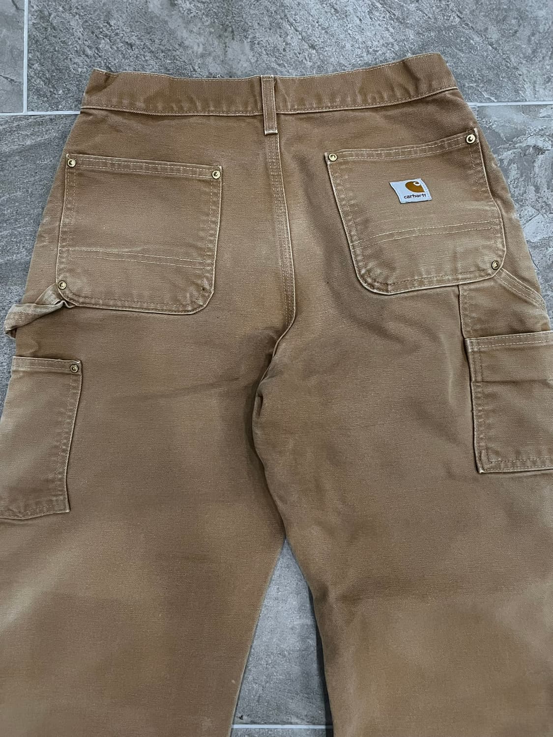 (30X32)칼하트 더블니 워크팬츠 B01BRN 칼하트브라운 새상품 상품이미지8