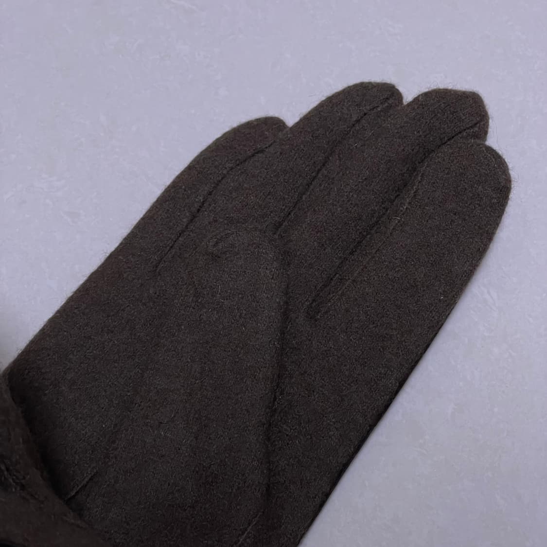 LANVIN 랑방 컬렉션 다크브라운 양가죽장갑 새상품 상품이미지3