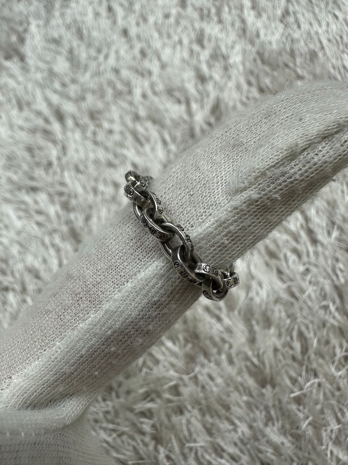 [19 Link] 정품 크롬하츠 페이퍼체인링 상품이미지5