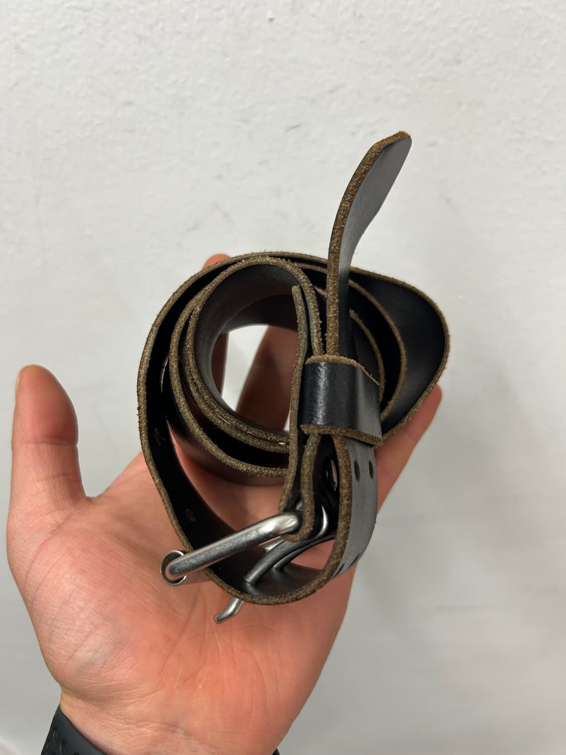 올드 갭 레더 벨트 (MADE IN USA) 상품이미지3