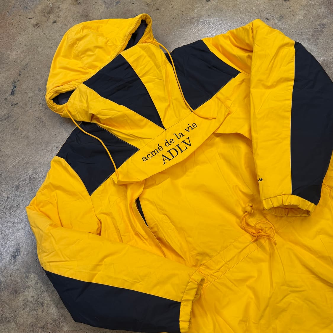 [정품/1사이즈] 아크메드라비 ADLV 옐로우 후드 아노락 b14 상품이미지1