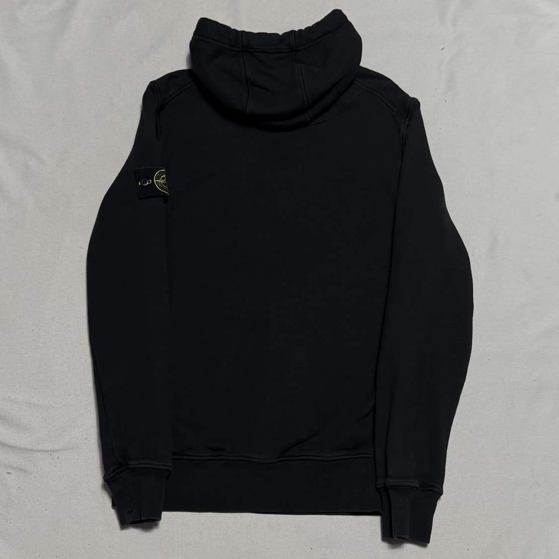 M 스톤아일랜드 블랙 후드티 상품이미지3