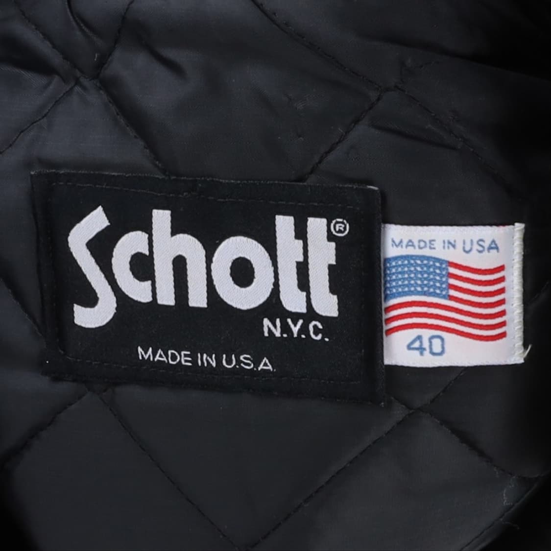 쇼트 Schott Leather Rider Jacket 상품이미지7