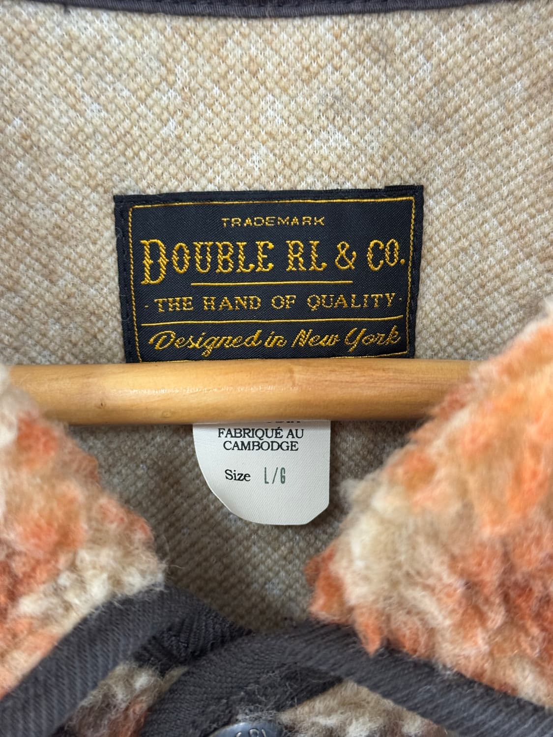 더블알엘 후리스 자켓 / L 상품이미지2