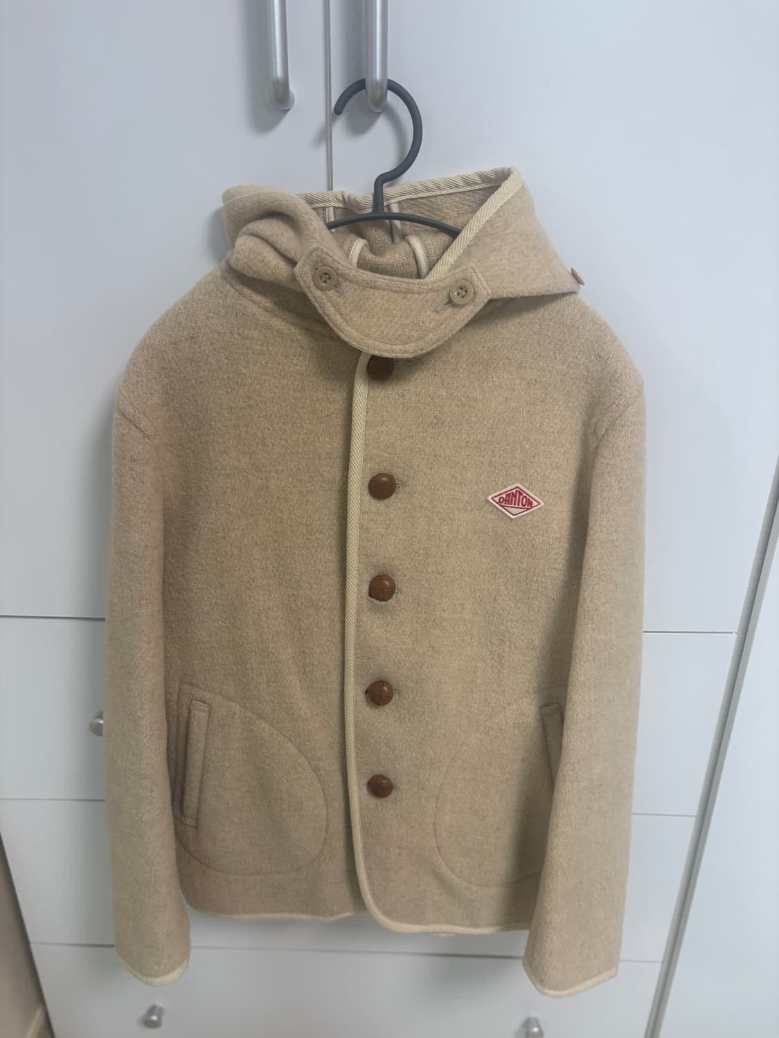 단톤 울 후드 자켓 상품이미지4