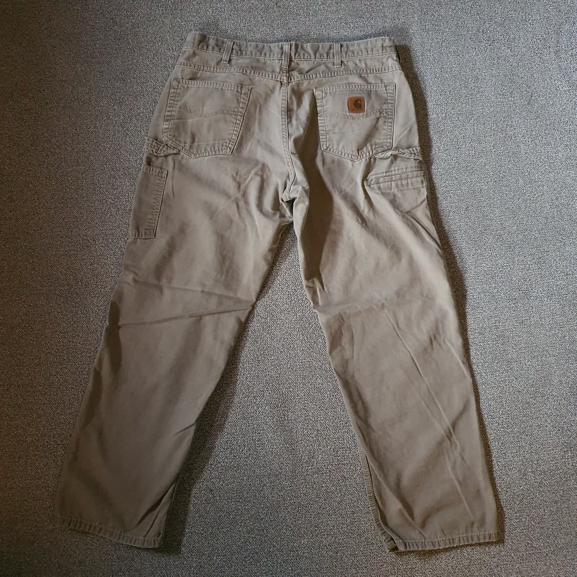 칼하트 B159 루즈 핏 캔버스 카펜터 팬츠 no.73 상품이미지5