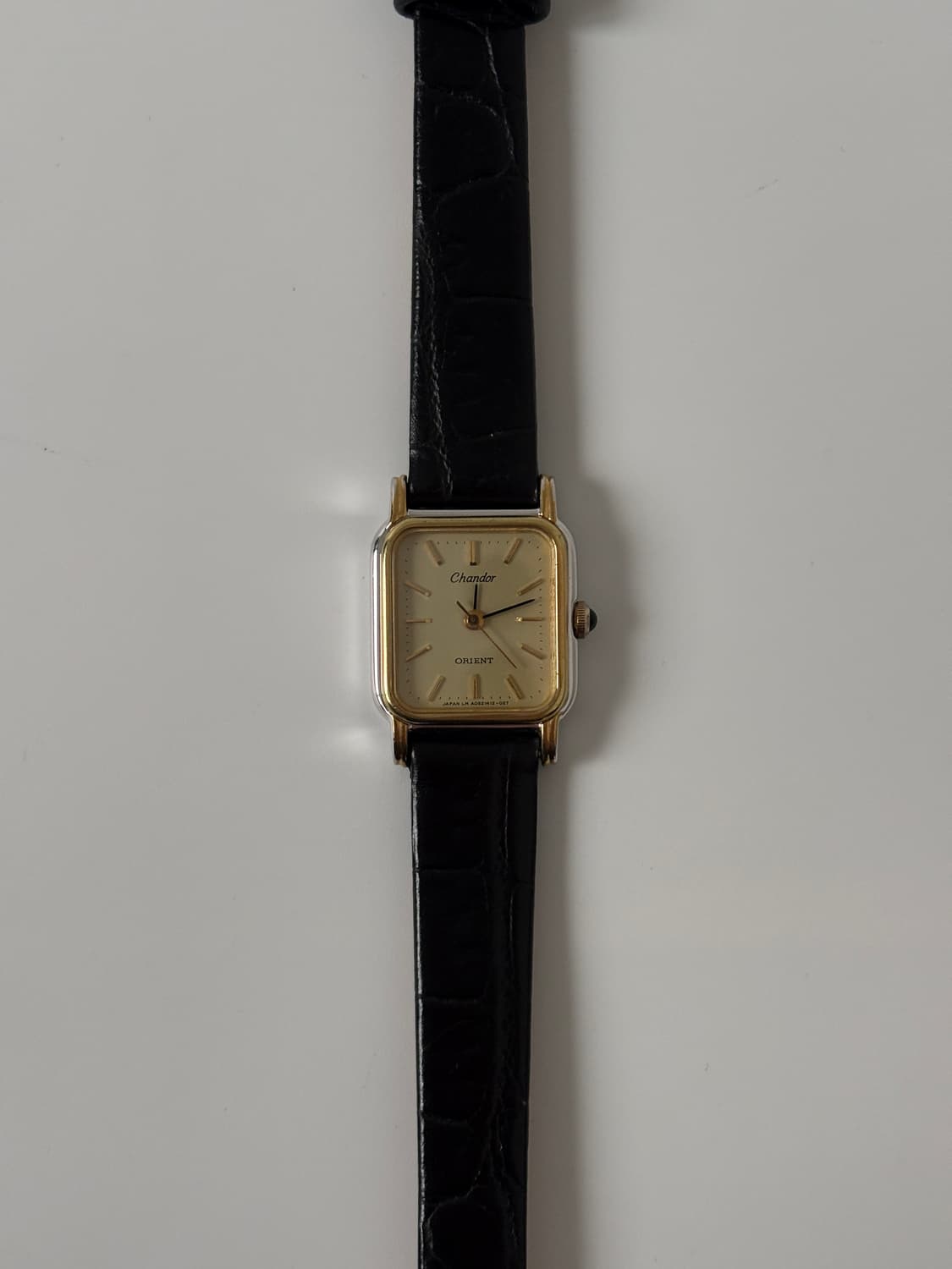 오리엔트 1980년대 빈티지시계 Chandor 탱크 쿼츠 여성 상품이미지3