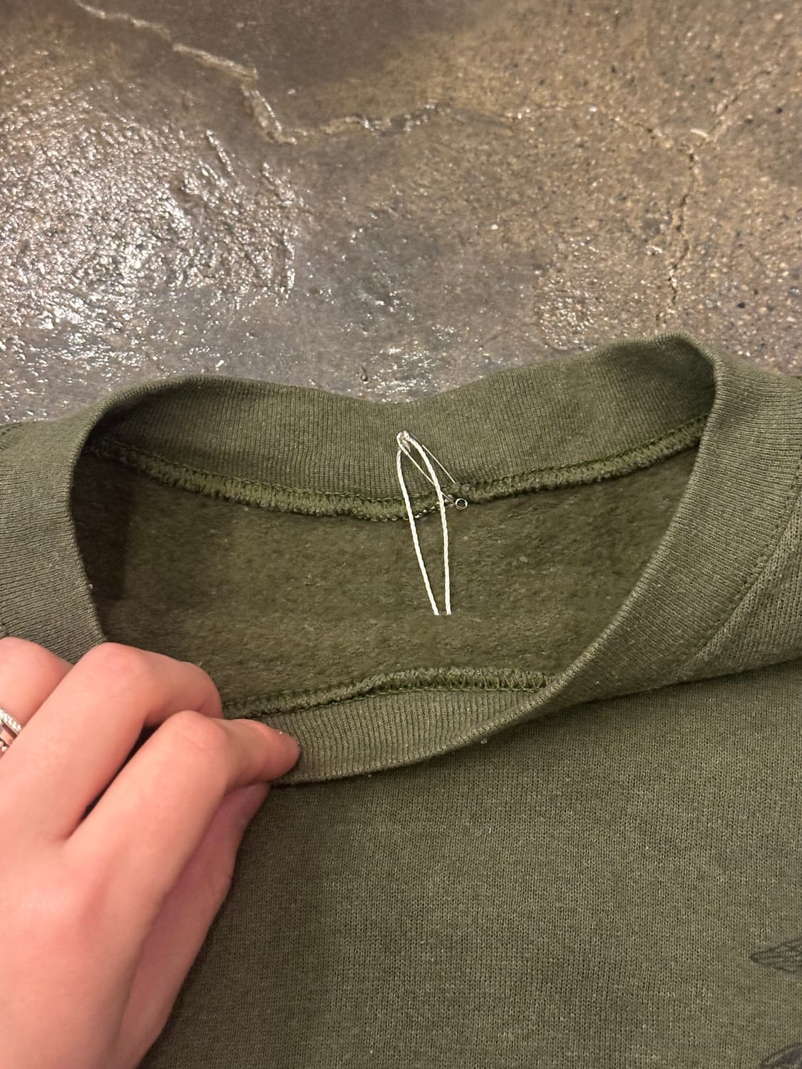 US ARMY USMC 빈티지 스웻셔츠 맨투맨 L 상품이미지4